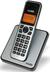 Maxcom TELEFON MC 1550 TELEFON DECT SREBRNY